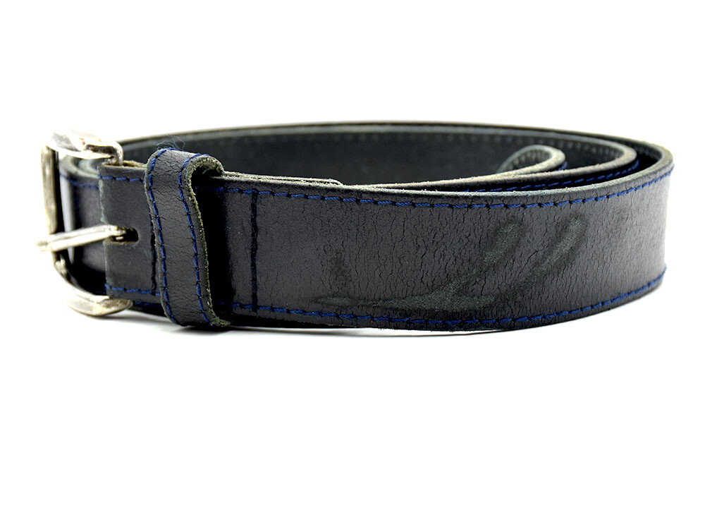 Mountain Belt Mens Leather Jeans Belt Black Size 46 eBay