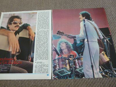 Carlos Santana Clipping - CIAO 2001 1978