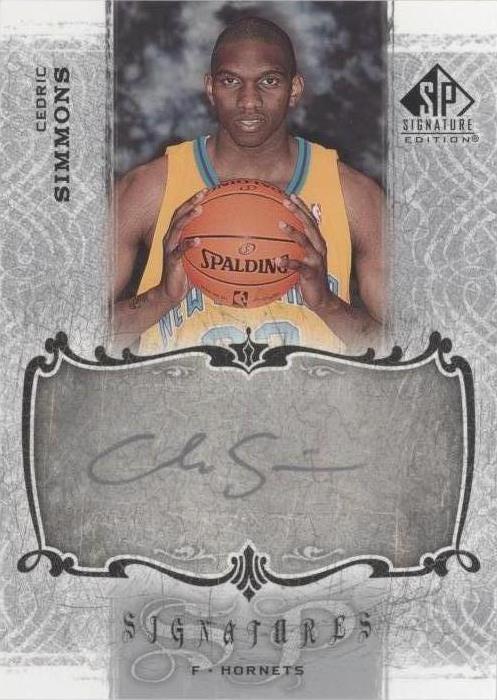 2006-07 SP Signature Edition - Cedric Simmons #SPS-CS - 1 of 2