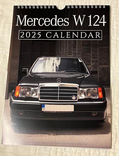 The King Calendar-Mercedes 2025 Calendar-11.5