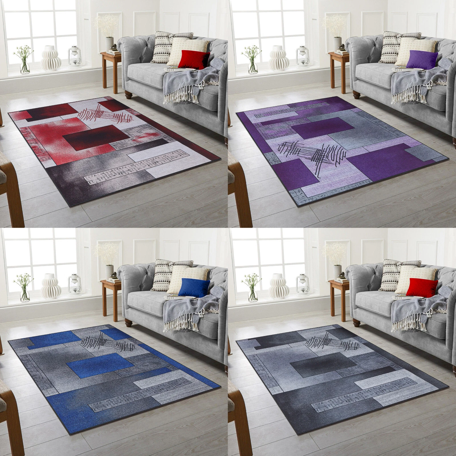 Extra Large Area Rugs Bedroom Carpet Living Room Hallway Runner Rug Floor Mats