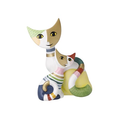 Goebel Rosina Wachtmeister Katze ''Macchia e Giro'' Figur  Katzenpaar Neu