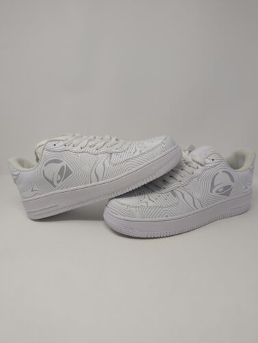 RARE Taco Bell Shoes Air Force One Style Employee Exclusive Mens 8.5/9 *Read*