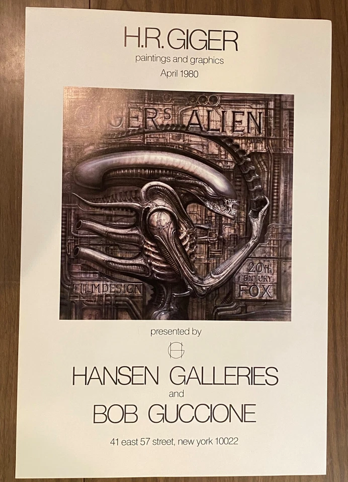 Giger's Alien Exhibition 1980 Hansen  - Image 2 of 2