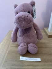 Bashful Hippo - Grey Jellycat | Jelly Journal