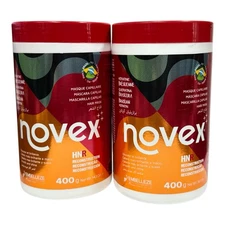 Novex Brazilian Keratin Hair Mask 400g/14.1oz. LOT OF 2