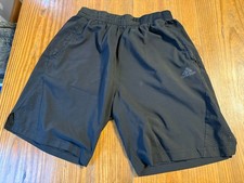 Men  s Adidas Shorts Size Large Black Zippered Pockets