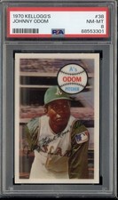 1970 Kellogg's 3-D Super Stars - Blue Moon Odom #38 PSA 8