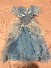 DISNEY CINDERELLA DRESS UP GOWN GIRLS SZ 5/6