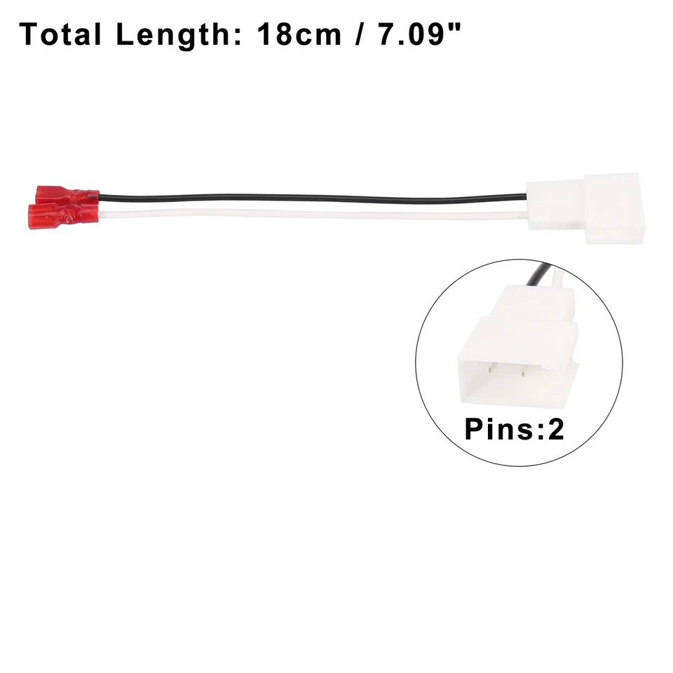 2pcs Car Speaker Connector Harness Adapter 72-8104 for Toyota Corolla 1993-2008 - image 2 of 4