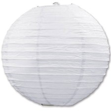 White Paper Lanterns 9.5-inch 3 Pack 9.5" Party Supplies And Decorations