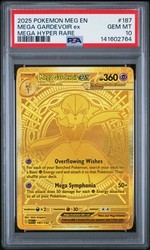 Mega Gardevoir EX 187/132 Mega Evolution Hyper Rare