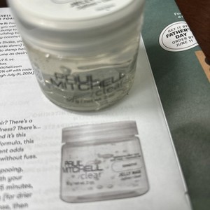 New Paul Mitchell Clear Jelly Hair Mask 50g/2 oz Sealed Unscented- Free Shipping