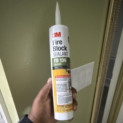 3M Fire Block Sealant FB 136  10.1 fl oz Interior Construction