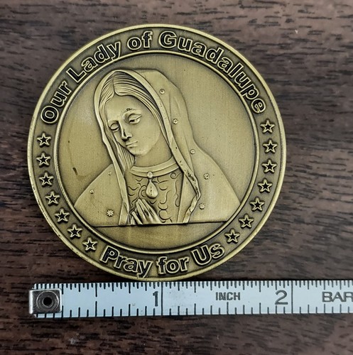 Bronzemünze Unsere Liebe Frau von Guadalupe Betet für uns - Bild 11 von 11