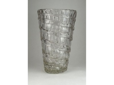 Large Murano Glass Vase Ercole Barovier won the Grand Prix in Paris in 1937