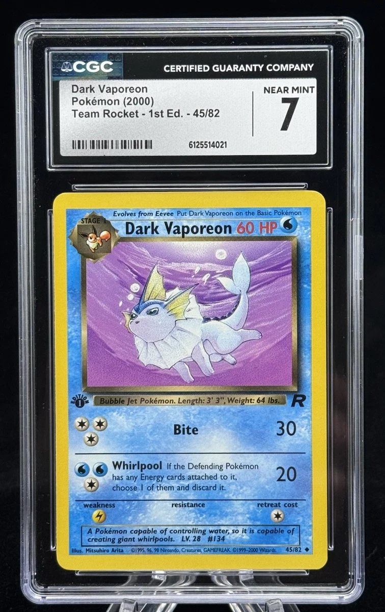 25+ Dark Vaporeon 45/82 Team Rocket for sale | Updated Oct 2026