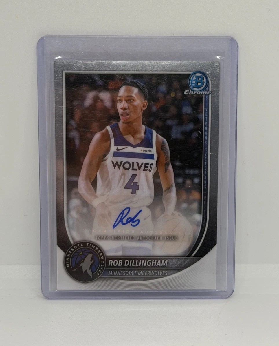 2025-26 Bowman - Chrome Autographs Rob Dillingham #BCA-RD (AU)