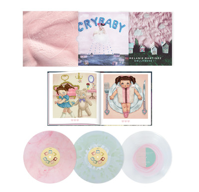 Melanie Martinez VINILO TRIPLE COLOR Cry Baby + Dollhouse LP 3x12'' NUEVO