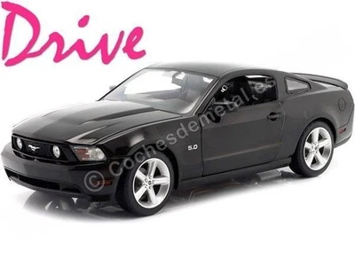 COCHESDEMETAL 2011 Ford Mustang GT 5.0 "Film Drive" Noir 1:18 Greenlight 13609