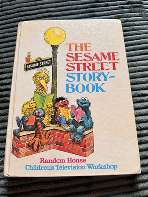 Random House The Sesame Street Storybook HC Illustrated 1971 Sesame Street