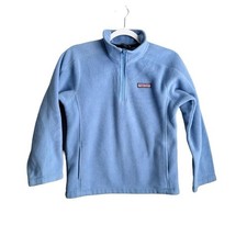Vineyard  Vines Fleece 1/4 Zip Pullover Long Sleeve Outdoor Warm Blue Boys L
