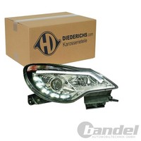 Diederichs Tuning H1 Scheinwerfer Satz Chrom Klarglas Passend FüR Opel Corsa