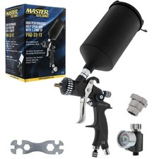 Master 33 Series Hvlp Spray Gun 1.3mm Tip Air Regulator Auto Car Paint