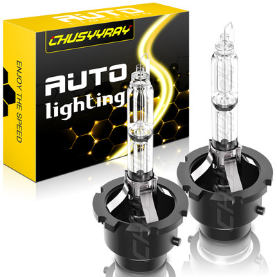 2X D2S D2R HID Headlight Bulb Replace HID Xenon Super White 6000K Conversion Kit