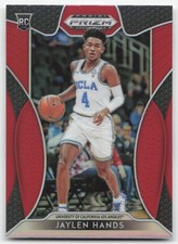 2019 Panini Prizm Draft Picks #58 Jaylen Hands Prizms Red