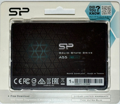 Silicon Power A55 1TB, Internal, 2.5 inch Solid State Drive NEW SEALED