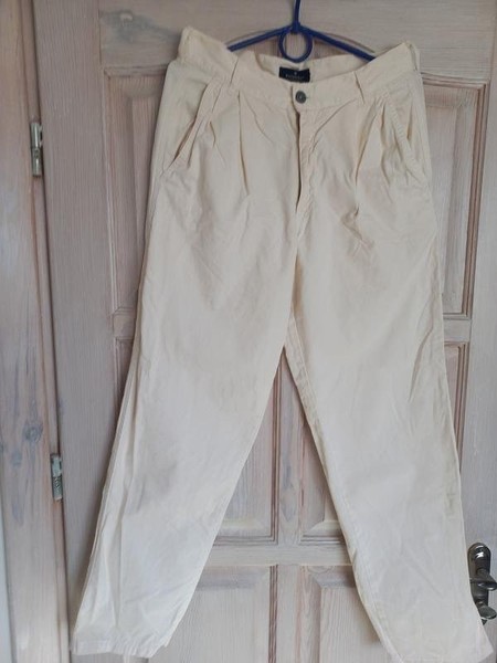 Women Ermenegildo Zegna Trousers White Cotton S