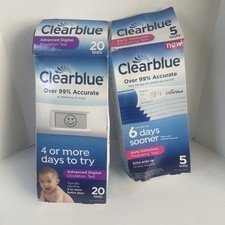 Clearblue Early Detection Pregnancy Test, 4 Count exp. 06/30/2026 Plus Ovulation