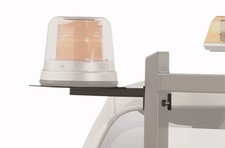 Backrack 91002 Utility Light Bracket - Black 10.5 Octagon Base Center Mount