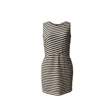 Talbots Medium Sleeveless Striped Dress