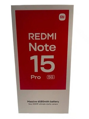 Redmi Note 15 Pro 5G 256GB 8GB Schwarz