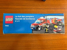 LEGO 7942 OFF ROAD FIRE RESCUE city set RETIRED Car Vehicles NIB NEW