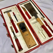Japanese Carpenter Tool Set Kakuri Woodworking Kit Vintage Tools Japan