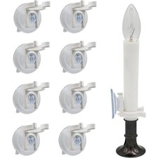 Window Clamps with Super Strong Suction Cups Holder for Electric Candles Great