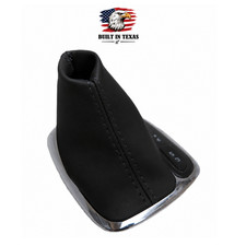 Automatic Shift Boot Leather Synthetic For Mercedes Benz Class C 01-09 Black Automatic Shift Boot Leather Synthetic For Mercedes Benz Class C 01-09 Black