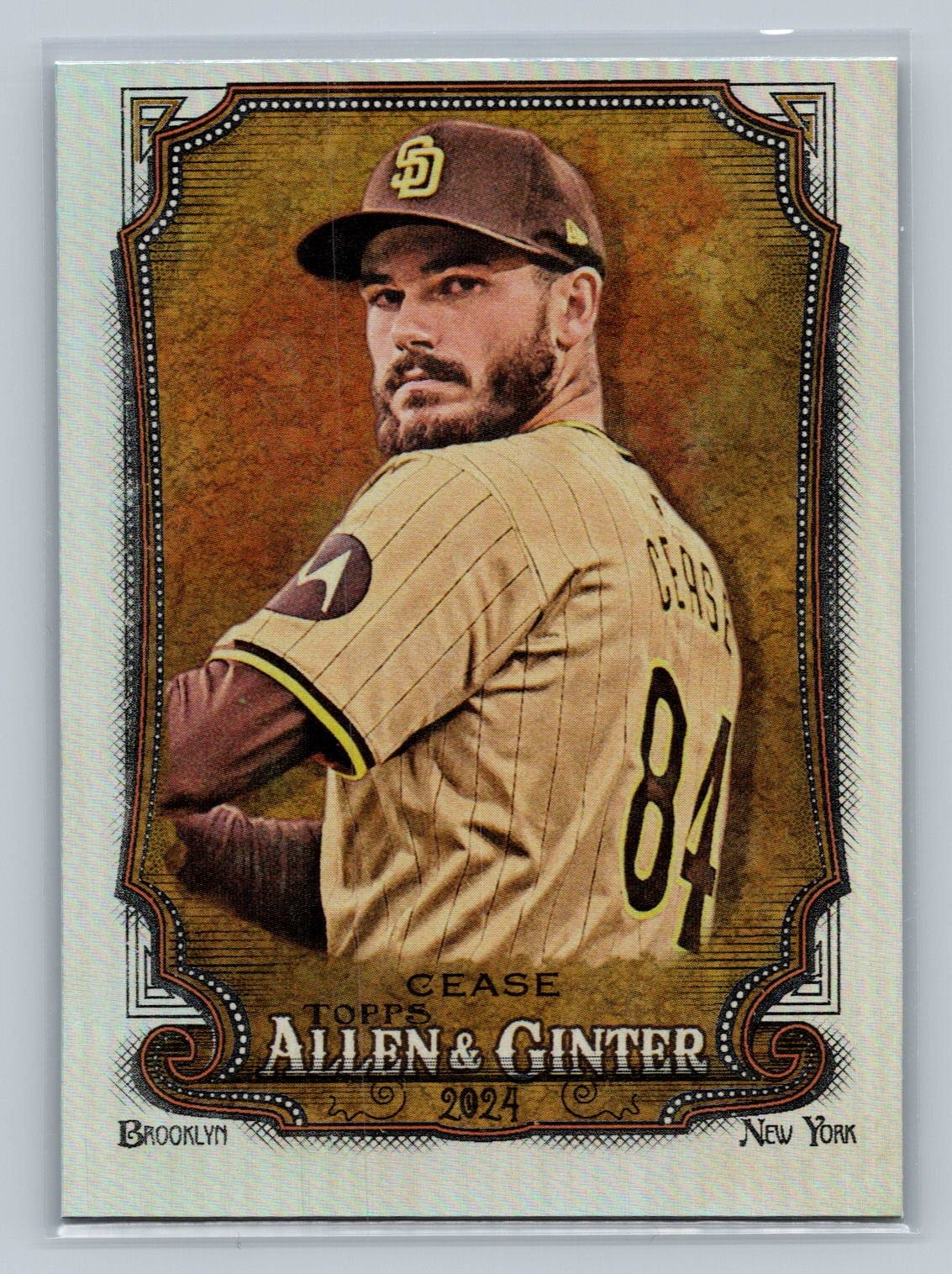 2024 Topps Allen & Ginter Dylan Cease Silver Portrait #182