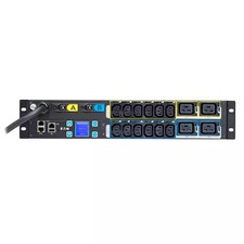 Image of Eaton EMIH06 power distribution unit (PDU) 16 AC outlet(s) 2U Black