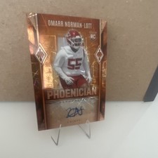 Panini 2025 Phoenix Omarr Norman-Lott Chiefs Lazer /49 RC Auto