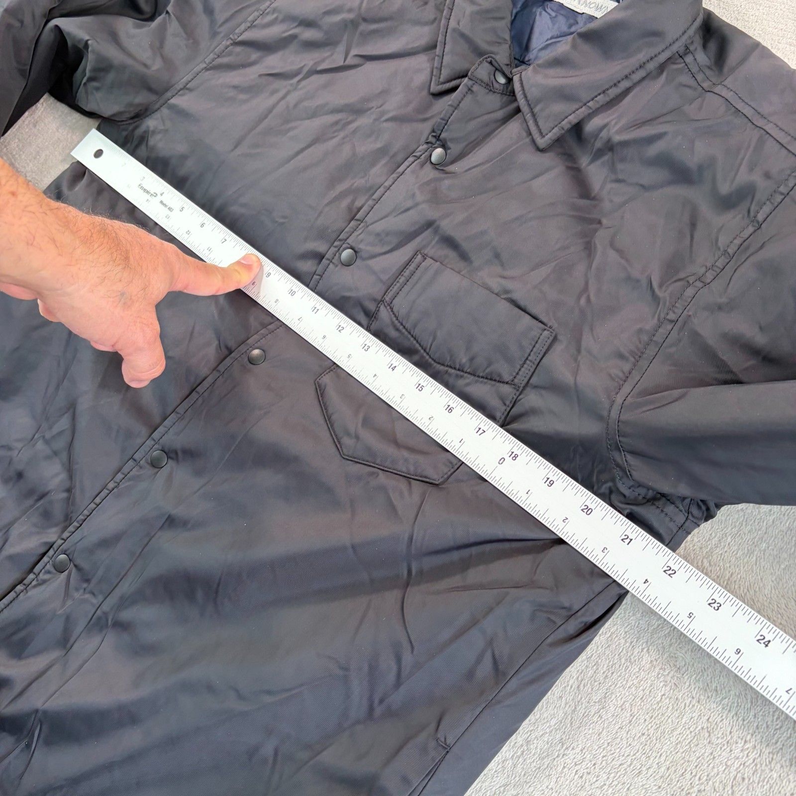 Outerknown Evolution Econyl Nylon Snap Jacket in … - image 6