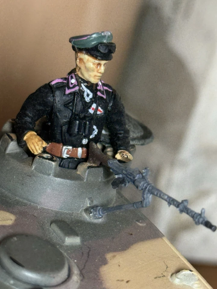 RARE Forces Of Valor Unimax 1:32 German Panther Tank German ”TURRET ONLY”w/Fig - Image 2 of 4