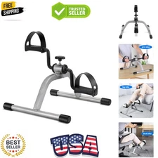Adjustable Resistance Pedal Exercise Bike for Home & Office - Compact Design