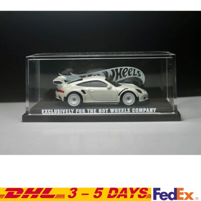 Hot Wheels Porsche 911 GT3 RS CUSTOM MADE mit Vitrine DHL EXPRESSVERSAND