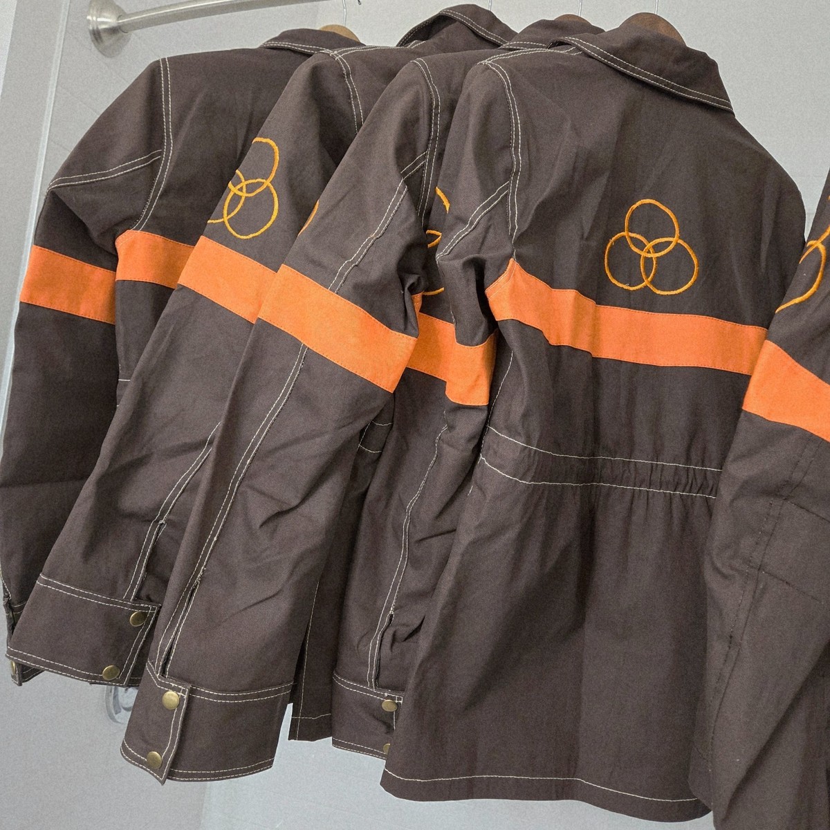 Brown Gray Cotton Duck Rick Grimes or Michonne TWD CRM Style