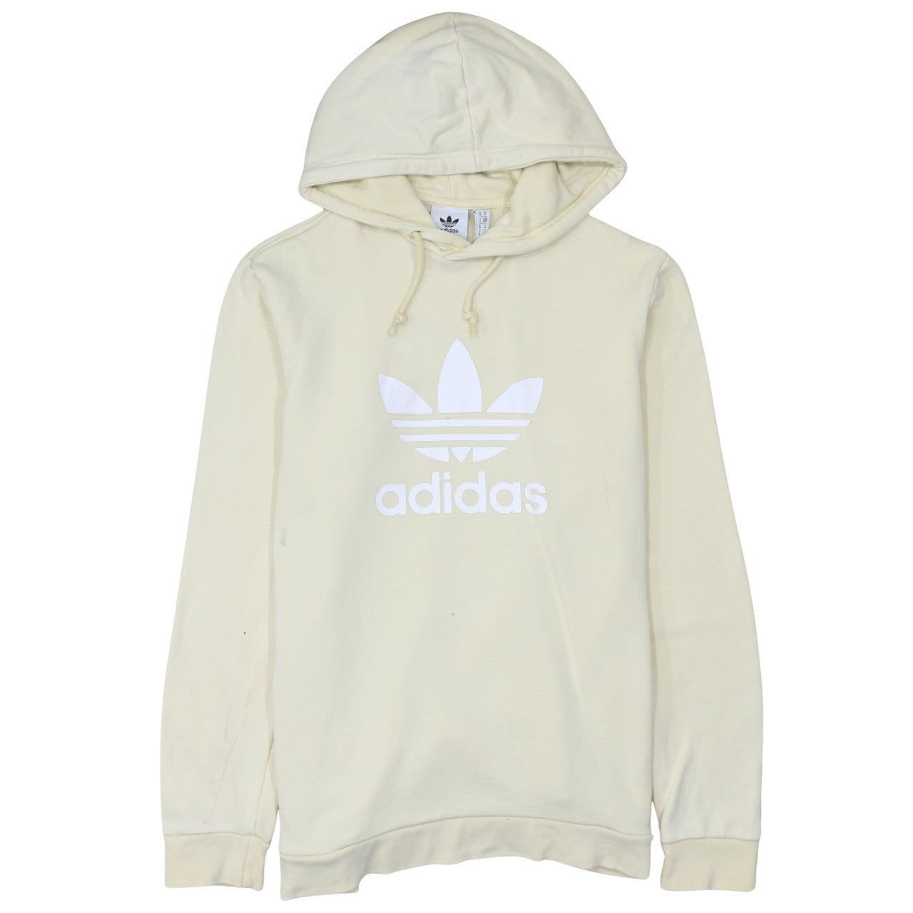 Adidas Yellow Hoodie Mens M