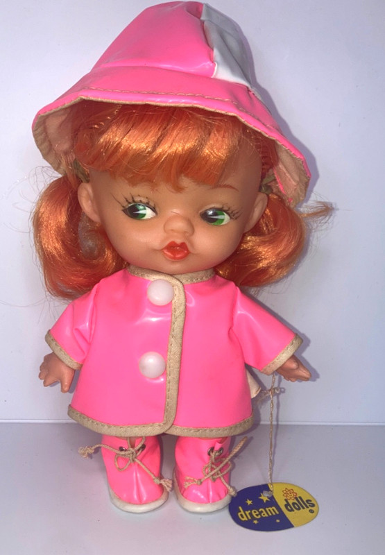 Vintage 1960s Dakin Dream Dolls Hong Kong #1315 Little Annette